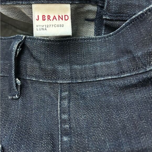 J Brand Luna Flare Wide Leg Dark Wash Jeans Style 1277C032 Size 25 - Picture 10 of 13